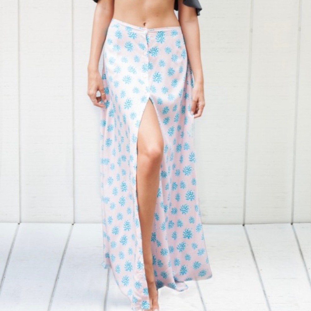 Tori Praver Agave Maxi Skirt